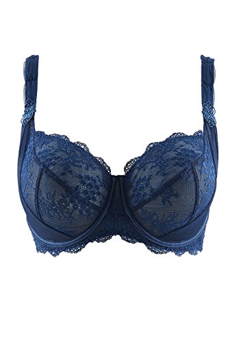 Aubade A L'Amour Comfort Full Cup Bra - Sujetador Nuit azul. 100E