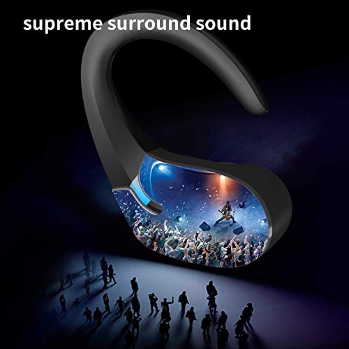 Auriculares Bluetooth, GRDE Auriculares Inalambricos (Deportivos IPX5 Impermeable) con Microfono Incorporado Hi-Fi CVC8.0, 50H Reproducción Auriculares In-Ear con Estuche de Carga para iPhone Android