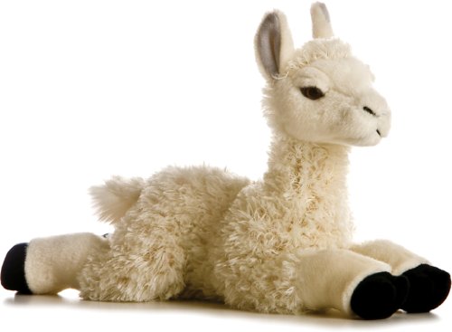 Aurora, Lama en Peluche, 12281E, 17,8 cm