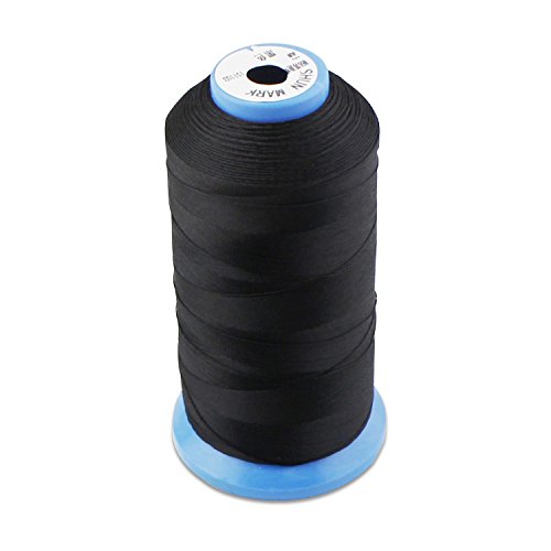 Aussel T70 - Hilo de Coser de Nylon , negro