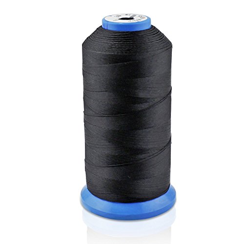 Aussel T70 - Hilo de Coser de Nylon , negro