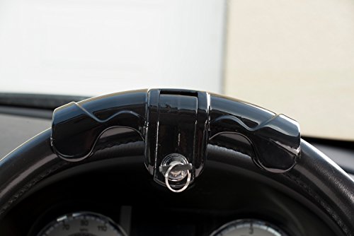 Auto Companion – Barra antirrobo reforzada para volante, para vehículos y furgonetas