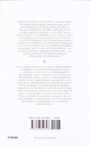 Autobiografía (Letras Universales)