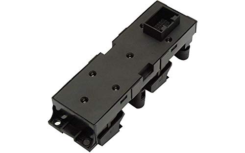 AutoFullCar - BOTONERA Mando ELEVALUNAS Cromado Golf MK4 Leon MK1 Toledo MK1-4 VENTANILLAS ELÉCTRICAS 3BD959857 1J4959857 1J4959857B 1J4959857D