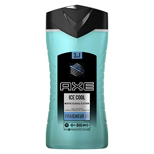 Axe - Gel de ducha Ice Cool 250 ml - Pacquete de 12