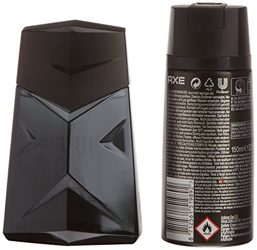 AXE Neceser Dark Temptation Desodorante Spray 150 ml + Fragancia Dark Temptation 100 ml - 1 Pack