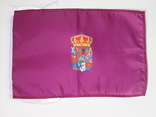 AZ FLAG Bandera de la Provincia DE Guadalajara 45x30cm - BANDERINA Guadalajara EN Castilla-LA Mancha 30 x 45 cm cordeles