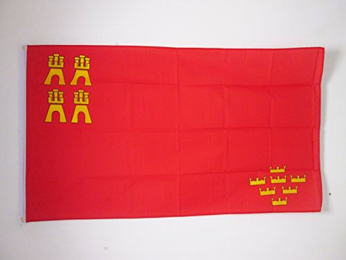 AZ FLAG Bandera de la REGIÓN DE Murcia 150x90cm - Bandera MURCIANA 90 x 150 cm