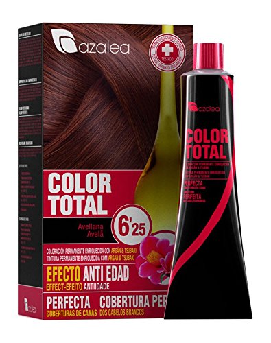Azalea Total Tinte Capilar Permanente, Color Avellana - 224 gr