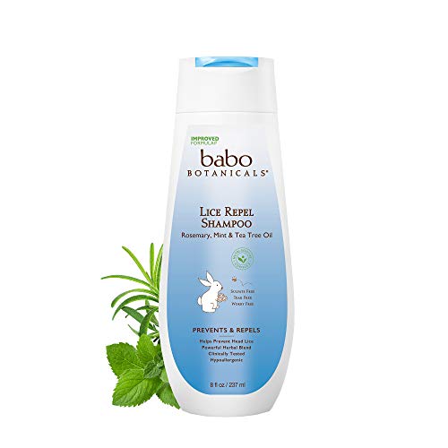 Babo Botanicals Lice Repel Shampoo (For Repelling Head Lice) 237ml