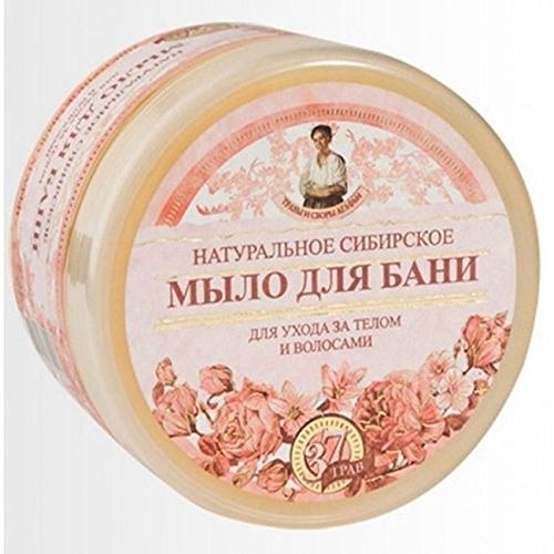Babushka Agafia Babushka Agafia NATURALNE KWIATOWE MYDŁO DO CIAŁA I WŁOSÓW RECEPTURY BABUSZKI AGAFII 500 ml