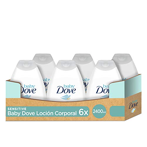 Baby Dove Gel de baño sensitive moisture de la cabeza a los pies 400 ml - Pack de 6