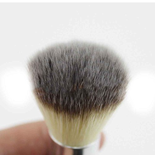 Babysbreath Cepillo de maquillaje de doble cabeza profesional Blush Brush Cepillo de sombra de ojos Herramientas de belleza