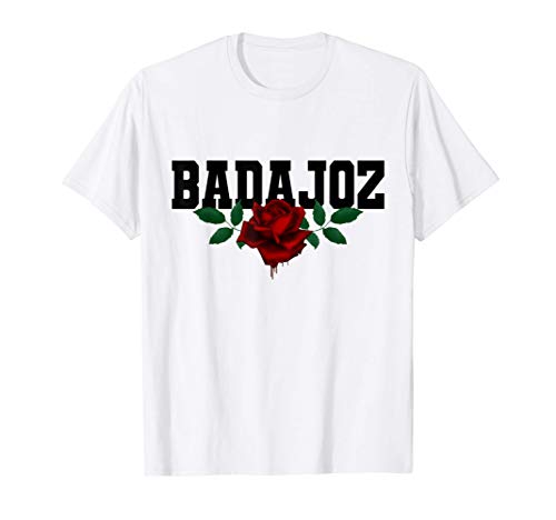 Badajoz España - Spain Heritage Bleeding Rose Souvenir Camiseta