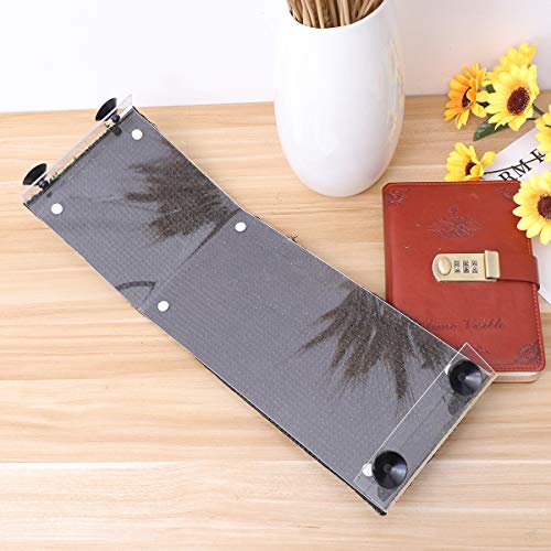 Balacoo Tortuga Plataforma Flotante Reptil Decorativo Rana Muelle Roca Plataforma para Tomar el Sol Rampa Escalera Tanque Acuario Accesorio