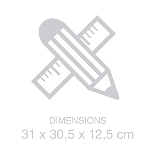 Balvi - Le Marché aux Fleurs huerto Urbano para Hierbas aromáticas en tú Cocina. con Capacidad para Tres Tipos de Plantas. No Incluye Tierra ni Semillas. Fabricado en Metal y Madera