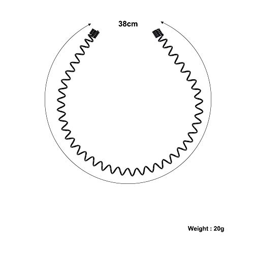 Banda para el pelo, moda deportiva al aire libre, cola de trenza/pintura sin desconchar, clip de metal para cabello largo, trenza y otros estilos de cabello - gran primavera