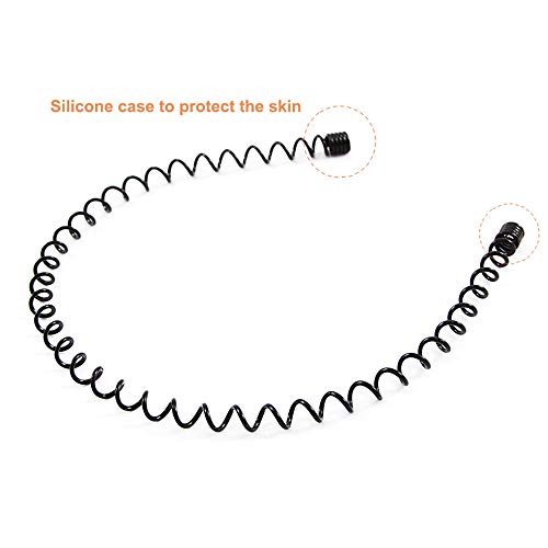 Banda para el pelo, moda deportiva al aire libre, cola de trenza/pintura sin desconchar, clip de metal para cabello largo, trenza y otros estilos de cabello - gran primavera