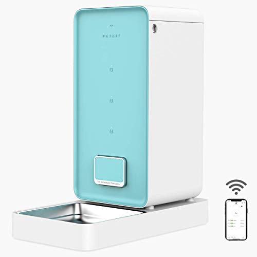 Bandeja de alimentación de Mascotas Alimentador automático Cuenco para Gatos Alimentador de Control Remoto Inteligente Cuenco para Perros