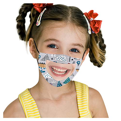 Baohooya ??́?????? al aire libre para niños de 5 piezas con expresión visible de ventana transparente para sordos mudos