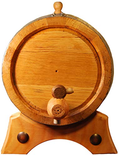 Barril artesanal de roble americano de 10 Litros. Kit de añejamiento