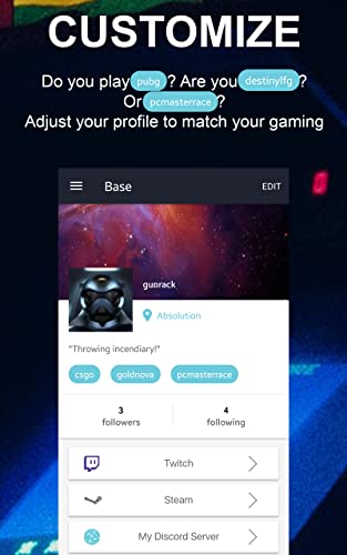 Base (Beta) - Connect with gamers on PC & consoles