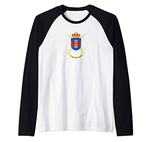 Batallón de Infantería Mecanizada "Badajoz" I/62 - BIMZ-I/62 Camiseta Manga Raglan