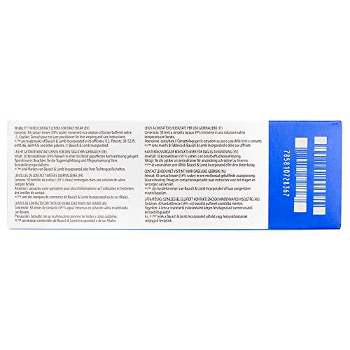 BAUSCH + LOMB - SofLens® Daily disposable - Lentes de contacto de reemplazo diario