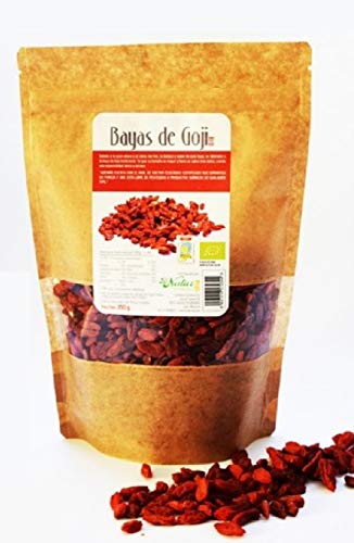 Bayas de Goji BeNatur Plus – 100% Bayas de Goji de Pureza Garantizada Libre de Pesticidas y de cualquier tipo de productos Químicos nocivos 250 g