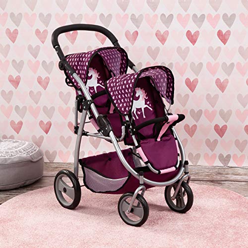 Bayer Design- Silla Gemelos Twin Tandem Violeta, Color Pink, Purple (26537AA)