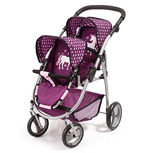 Bayer Design- Silla Gemelos Twin Tandem Violeta, Color Pink, Purple (26537AA)
