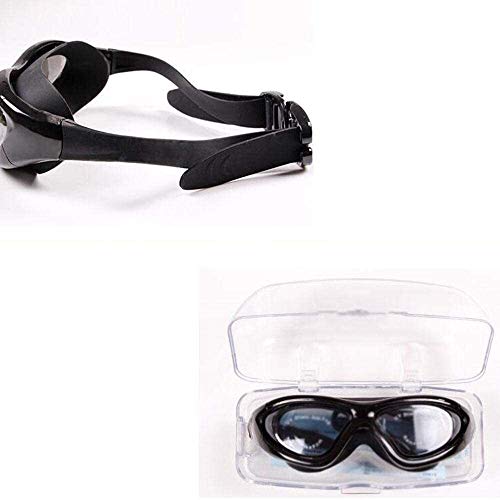 BBGSFDC Gafas de natación HD Gafas de natación antivaho miopía Gafas de natación for Adultos Masculinos y Femeninos Equipo de natación (Size : 8)