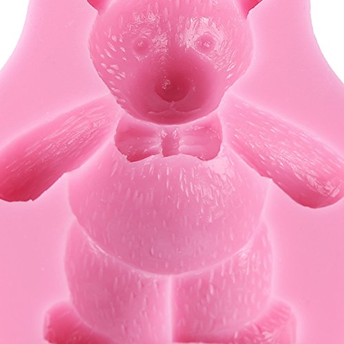 (Bear) - Bear Silicone Fondant Cake Icing Sugarcraft Decorating Mould Tools