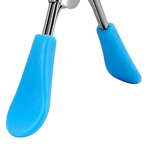 Beashine Rizador de pestañas, Rizador de pestañas, Rizador de pestañas de Gran Angular Profesional Herramientas de Maquillaje de Rizado de Estilo Natural pestañas de Varios ángulos (Azul Claro)