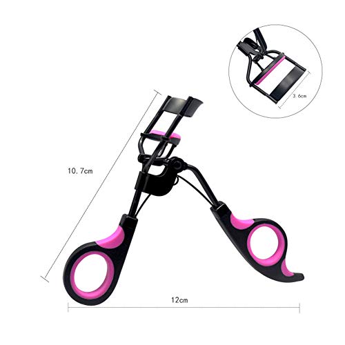 Beashine Rizador de pestañas, Rizador de pestañas, rizador pestañas Unas pestañas rizadas Eyelash Curler (Negro púrpura)