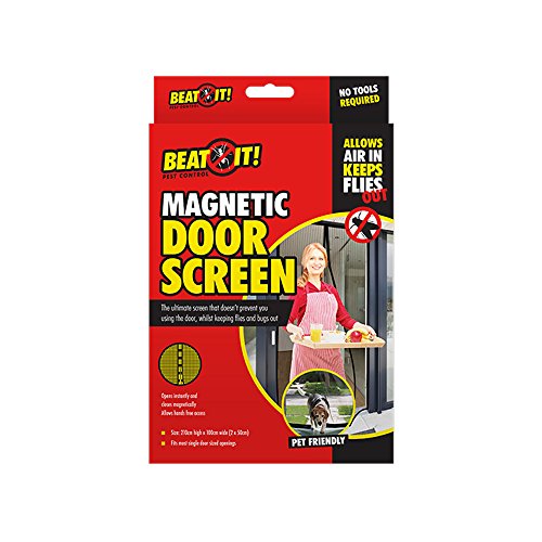 Beat It - Pantalla magnética para puerta (malla a prueba de insectos)
