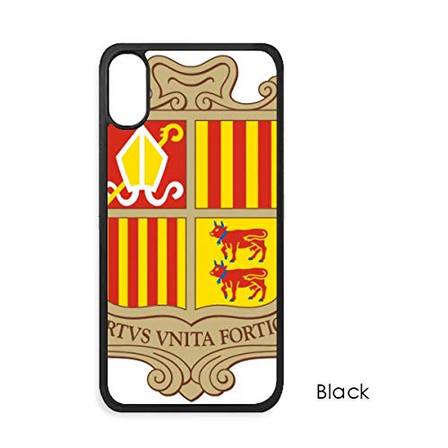 beatChong Andorra La Vella Andorra Emblema Nacional para Los Casos iPhone X Phonecase Estuche De Regalo Cubierta De Manzana
