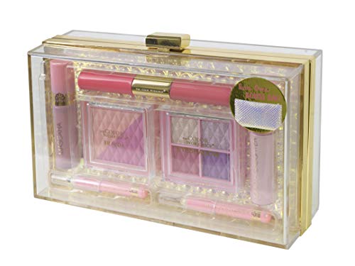 Beauty Clutch Sweetheart - The Color Workshop - Estuche de Maquillaje Transparente con Kit de Maquillaje Profesional Completo y Bolso Formato Clutch para Crear Todos tus Looks Favoritos