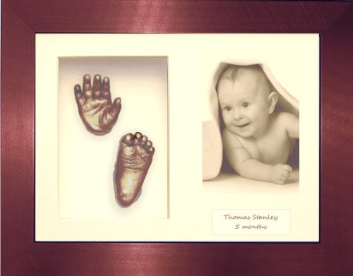 Bebé manos y pies Casting Kit Set/bronce/crema por BabyRice