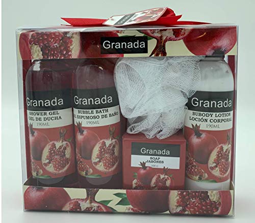 Becasan Nature Estuche Baño Granada, 5 unidades