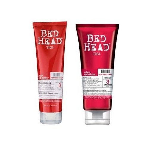 Bed Head By Tigi - Urban Anti-Dotes Set Of 2 - Resurrection 3 Shampoo 250ml & Resurection Conditioner 200ml