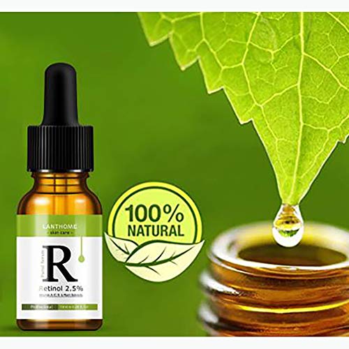 Beito Aceite de esencia de retinol 1Bottle Retinol Essence Anti-Aging Formula Serum Facial Skin Repair Liquid Soothing Moisture Essence For Minimize Wrinkles,Fade Dark Spots(10ML)