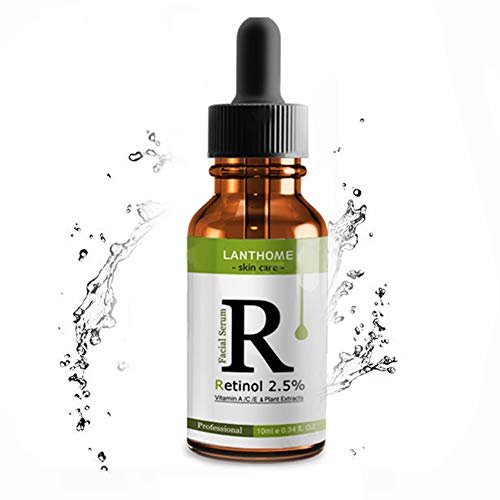 Beito Aceite de esencia de retinol 1Bottle Retinol Essence Anti-Aging Formula Serum Facial Skin Repair Liquid Soothing Moisture Essence For Minimize Wrinkles,Fade Dark Spots(10ML)