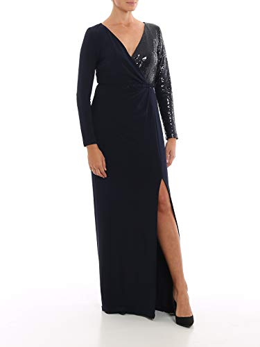 Bellamy-Long Sleeve-Evening Dress BLU Donna 4