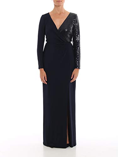 Bellamy-Long Sleeve-Evening Dress BLU Donna 4