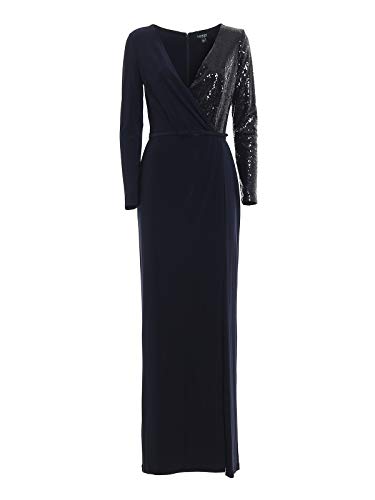 Bellamy-Long Sleeve-Evening Dress BLU Donna 4