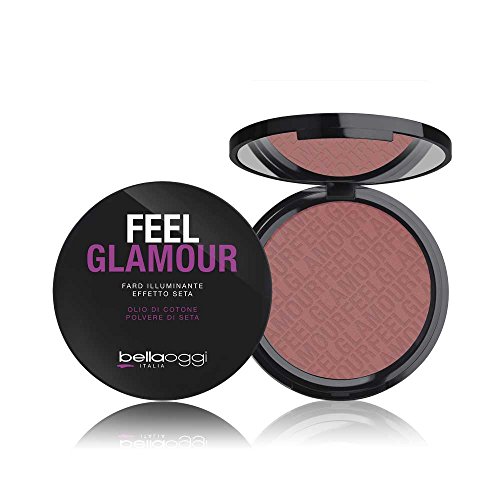 Bellaoggi 35575-004 Feel Glamour - Sombra de ojos compacta, color rosa