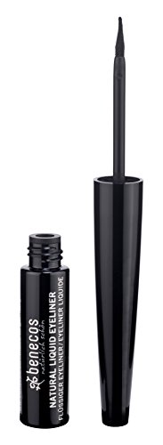 Benecos Eyeliner - Lapiz De Ojos Liquido Negro 3Ml. 1 Unidad 300 g