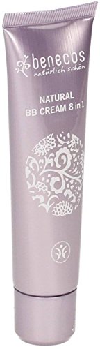 BENECOS - Natural BB-Cream - Beige - Efecto 8 en 1 para la piel sensible - Contrarresta el envejecimiento de la piel - Deja la piel suave y flexible - Oculta el enrojecimiento y la irritación - 30 ml