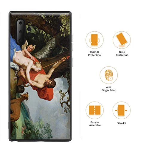 Berkin Arts Abraham Bloemaert para Samsung Galaxy Note 10 Pro/Caja del teléfono Celular de Arte/Impresión Giclee UV en la Cubierta del móvil(Venere e Adone)